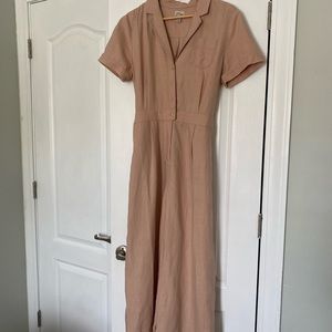 J crew linen jumpsuit